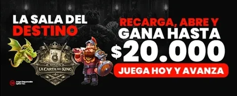 Interfaz de casino online 1xBet Chile